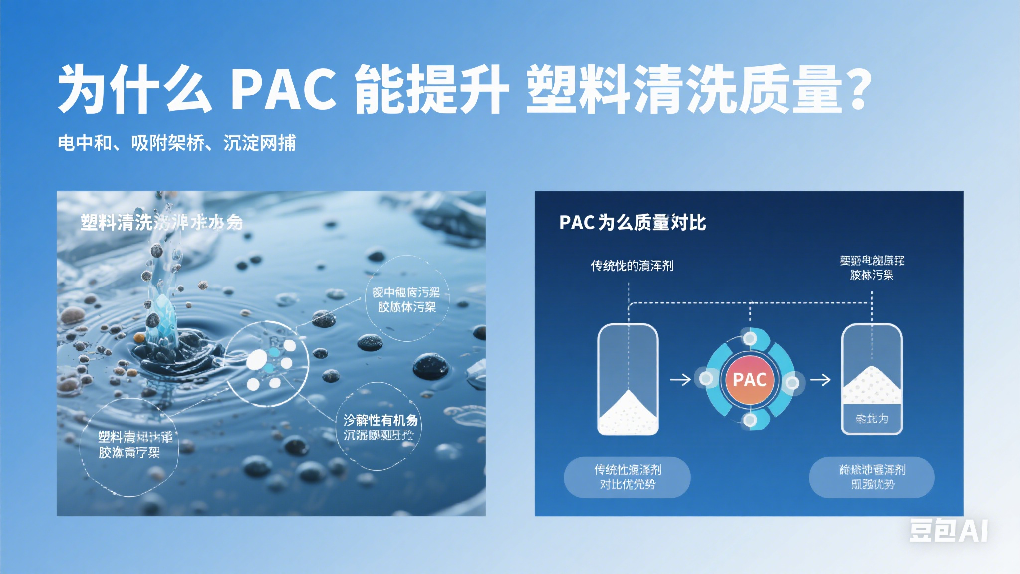 提升塑料清洗質量的聚合氯化鋁